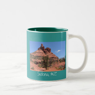 Sedona, AZ Tweekleurige Koffiemok