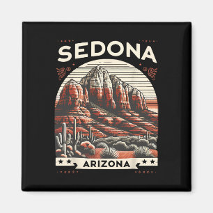 Sedona Az Wandelen Buiten Bergen Sedona VS Retr Magneet