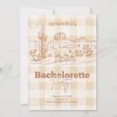 Sedona Bachelorette reisschema Kaart (Voorkant)