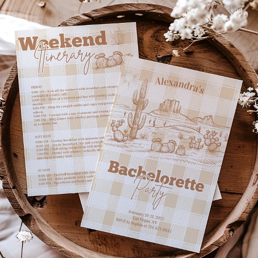 Sedona Bachelorette reisschema Kaart