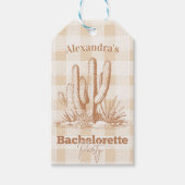 Sedona Bachelorette Trip Cadeaulabel (Voorkant)
