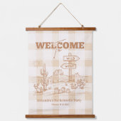 Sedona Bachelorette Trip Hangend Wandkleed (Voorkant)