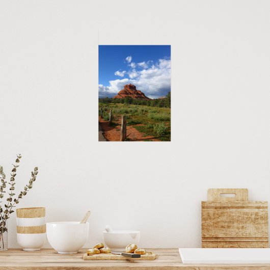 Sedona - Bell Rock Poster (Keuken)