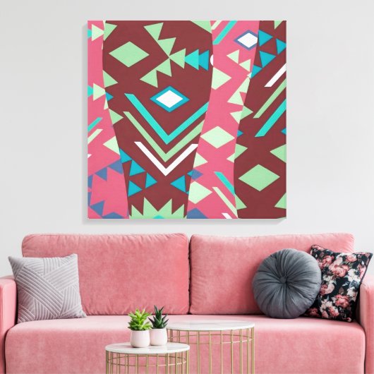 Sedona Boho Canvas Afdruk (Insitu (Woonkamer))