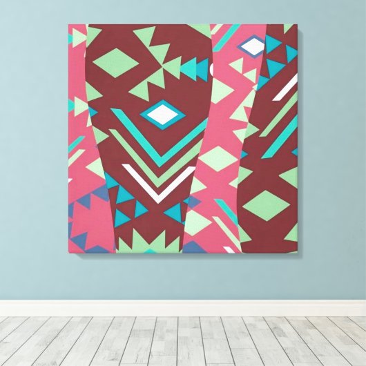 Sedona Boho Canvas Afdruk (Insitu (Houten vloer))