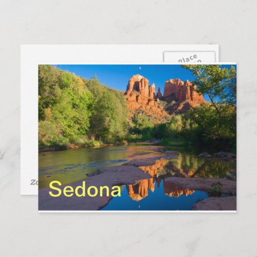 Sedona briefkaart (Voorkant / Achterkant)