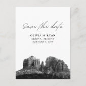 Sedona Bruiloft Save the Date Briefkaart (Voorkant)