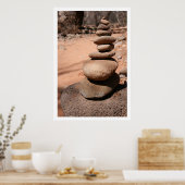 Sedona Cairn Poster (Keuken)