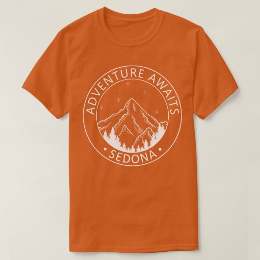 Sedona City Arizona T-shirt (Design voorkant)