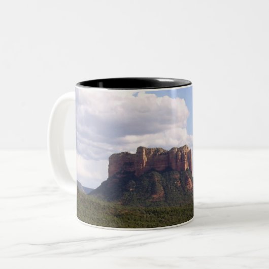 Sedona Coffee-Mok Tweekleurige Koffiemok (Voorkant links)