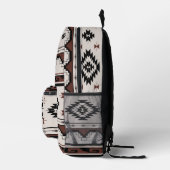 Sedona Earth Tone Boho Bedrukte Rugzak (Rechts)