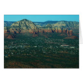 Sedona en Coffee Pot Rock van boven (Voorkant Horizontaal)