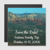 Sedona en Coffee Pot Rock van boven (Voorkant / Achterkant)