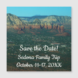 Sedona en Coffee Pot Rock van boven