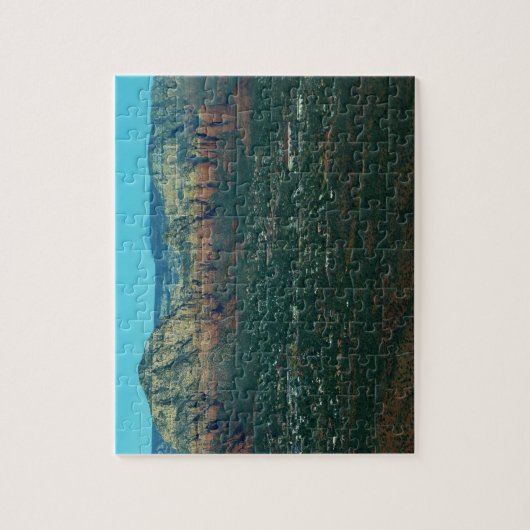 Sedona en Coffee Pot Rock van boven Legpuzzel (Verticaal)