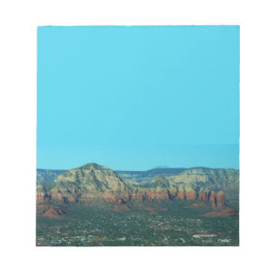 Sedona en Coffee Pot Rock van boven Notitieblok