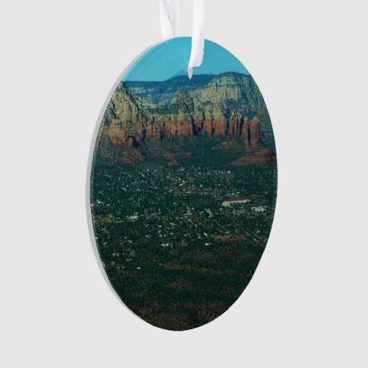 Sedona en Coffee Pot Rock van boven Ornament (voorkant)