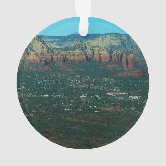 Sedona en Coffee Pot Rock van boven Ornament (achterkant)