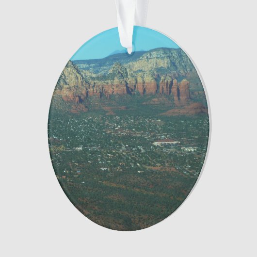 Sedona en Coffee Pot Rock van boven Ornament (voorkant)