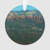 Sedona en Coffee Pot Rock van boven Ornament (voorkant)