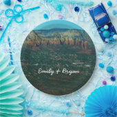 Sedona en Coffee Pot Rock van boven Papieren Bordje (Feest)
