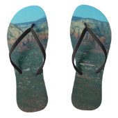 Sedona en Coffee Pot Rock van boven Teenslippers (Voetbed)