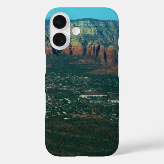Sedona en Coffee Pot Rock vanuit de lucht Case-Mate iPhone Case (Achterkant)