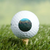 Sedona en Coffee Pot Rock vanuit de lucht Golfballen (Insitu Shirt)