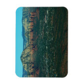 Sedona en Coffee Pot Rock vanuit de lucht Magneet (Verticaal)