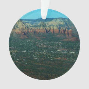 Sedona en Coffee Pot Rock vanuit de lucht Ornament