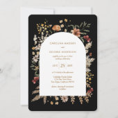 Sedona Garden Arched Wedding Uitnodiging (Voorkant)