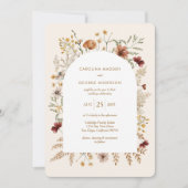 Sedona Garden Arched Wedding Uitnodiging (Voorkant)
