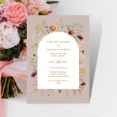 Sedona Garden Arched Wedding Uitnodiging