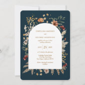 Sedona Garden Arched Wedding Uitnodiging (Voorkant)
