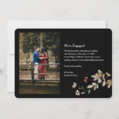 Sedona Garden Flat Save the Date Kaart (Achterkant)