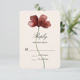 Sedona Garden RSVP-kaart RSVP Kaartje