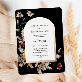 Sedona Garden Wedding Folie Uitnodiging