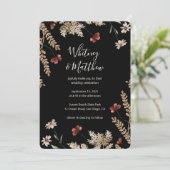 Sedona Garden Wedding Uitnodiging (Staand voorkant)