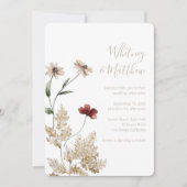 Sedona Garden Wedding Uitnodiging (Voorkant)