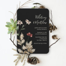 Sedona Garden Wedding Uitnodiging