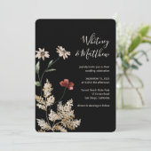 Sedona Garden Wedding Uitnodiging (Staand voorkant)