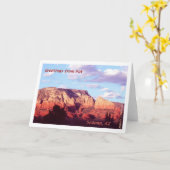 Sedona "Groetings from Pat" Kaart (Gele Bloem)