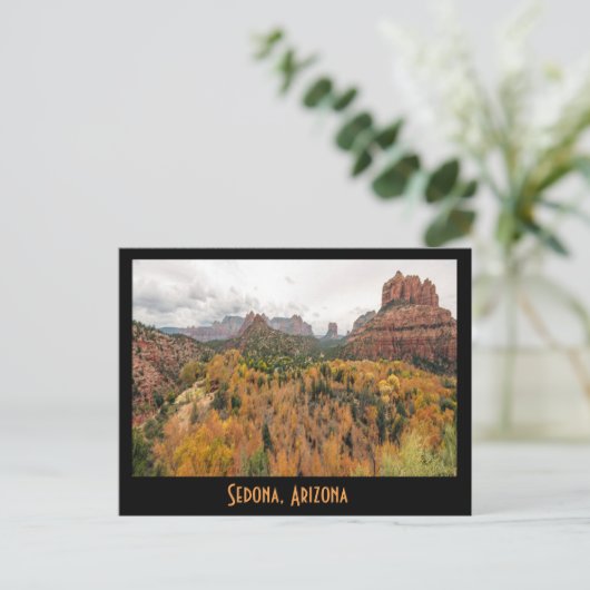 Sedona Herfst Kleur in Arizona Briefkaart (Staand voorkant)