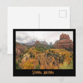Sedona Herfst Kleur in Arizona Briefkaart (Voorkant / Achterkant)