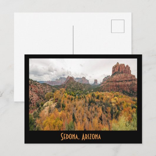Sedona Herfst Kleur in Arizona Briefkaart (Voorkant / Achterkant)