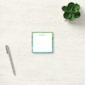 Sedona Herfsten Blue Green 3 x 3 inch Post-it® Notes (Kantoor)