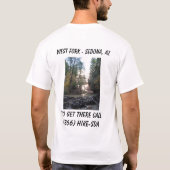 Sedona Hiking Adventures T-shirt (Achterkant)