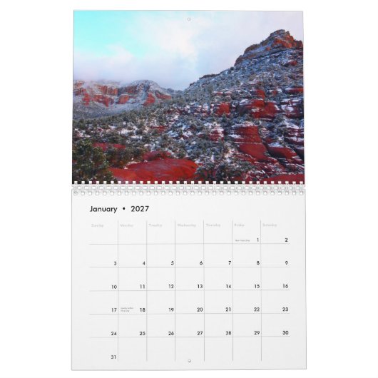Sedona-kalender Kalender (Jan 2027)