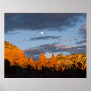 Sedona Moon Glow 2226 Poster