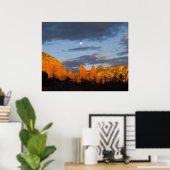 Sedona Moon Glow 2226 Poster (Thuiskantoor)